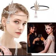 Side crown/Headpice hijab accessories cool gatsby accessories