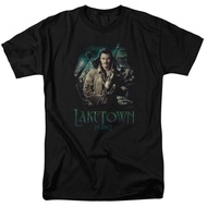 The Hobbit Protector T Shirt Mens Licensed Fantasy Movie Tee Laketown Bard Black