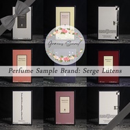 Perfume Sample - Serge Lutens Perfume Collection / 7 Fragrances / 2ML Perfume Fragrance