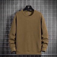 Men Sweatshirts Hoodies Oversized 6XL 7XL 8XL Plus Size Full Length O-Neck Pullovers Spring Autumn S