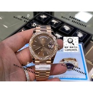 Real Diamond Customization Rolex Weekly Diary Series Real Gold Real Diamond 18K/24K Rose Gold/Gold/P