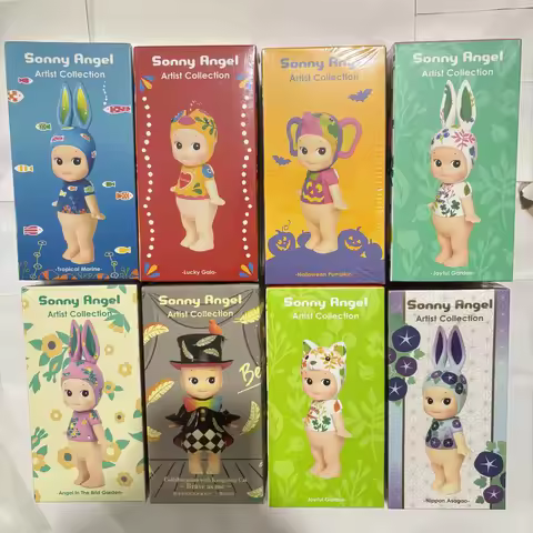 Sonny Angel Artist Collection Series Big angel Hearth Chcolate Kiss Mark Leopard Happoness Snow Hall