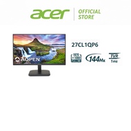 ACER AOPEN 27CL1P6/ 27CL1 P6 Monitor (27" IPS/FHD/144hz/HDR10/sRGB 99%/1ms TVR/FreeeSync/Built in Sp