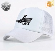 Topi Distro Lea / Topi distro Lea Premium / TOPI TRUCKE LEA / Logo Hitam