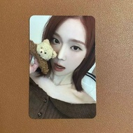 Aespa 2024 winter birthday card Kim Dinh Min Kim winter Lieu Tri Min small winter card