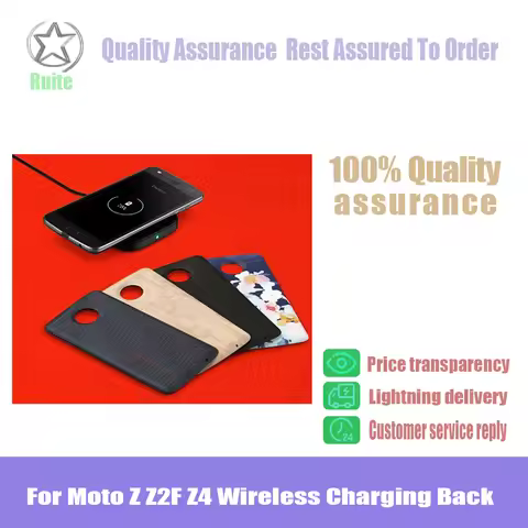 Wireless charging shell for Motorola Moto Z Z2 Play Z2 Force Z3 play Z4 play Z4