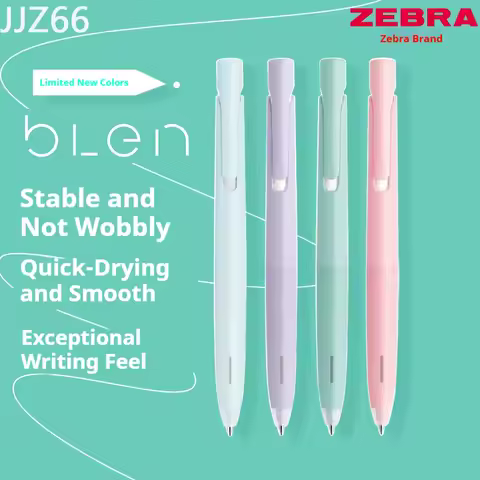 ZEBRA ZZJ66 Blen Limited Gel Pens,Macaron Anti-vibration pen 0.5 Quick Drying Low Center Of Gravity 