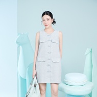 RAP - Sleeveless V Neck Straight Dress - GRADO 07