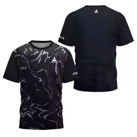 JOOLA Professional Sports Short-sleeve T-shirt Fashion Print Breathable Comfortable for Sports Fitne