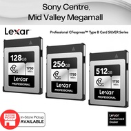 Lexar CFexpress Type B Card SILVER 8K Video Pressure Proof + Dust Proof + 5M Drop (READ: 1750MB/s)