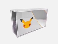 TCGHalo Acrylic Celebrations UPC Case | Clear Secure Sliding Magnetic Lid 6MM | Hard Plastic Glass Pokemon 25th Anniversary Ultra Premium Collection Acrylic Display Case Storage Box Celebrations UPC