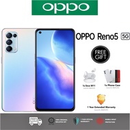 8gb ram (8gb OPPO Reno5 5G Smartphone | 8GB RAM+128GB ROM @ Original Oppo Product