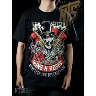 NTS GUNS N'ROSES Appetite For Destruction Original New Type System T-Shirt