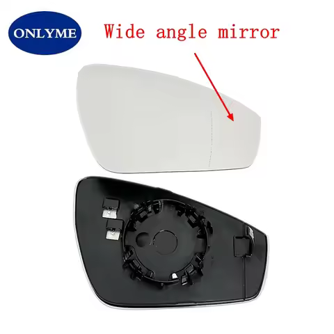 Car Heated Wide Angle Mirror Glass For VOLKSWAGEN Vw ID4 ID5 ID6 2020 2021 2022 2023 / Audi Q4 E-TRO