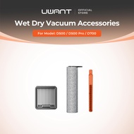 Uwant D500 Pro Wet and Dry Vacuum Cleaner Accessories Roller Brush Filter Deodorizing Stick