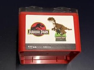 【卡斯伯伯】日本帶回 全新未拆 大阪環球影城 Jurassic Park侏羅紀公園 暴龍迷你積木盒 100片