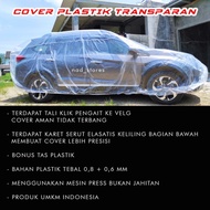 Sale Sarung Mobil Hrv Plastik Body Cover Mobil Honda Hrv Transparan