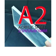 A2 ACRYLIC SHEET / A2 CLEAR / A2 JERNEH PLASTIK
