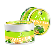 Aqua Glow AVIA Vapor Rub For Pain Relief, Headache, Body Pain, Colds, Coughs, Fever, Toothache Stiff Neck Rheumatism ETC