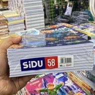 1 PACK = 10 SIDU 58 NOTEBOOKS/ 3832