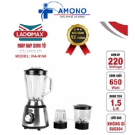 Ho Chi Minh City - Ladomax HA-9168 650W Blender can grind fruits, hard nuts, grind pepper, grind pen