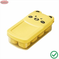 XUESHAN Ice Cube Trays, 8 Cubes Each Easy Release Ice Cube Mold,  Mini with Lid Freezer Storage Box 