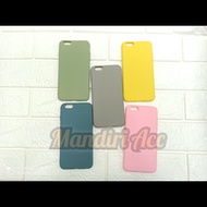 iphone 6 plus six candy case premium softcase warna polos - kuning iphone 6 plus