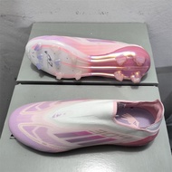 F50 Elite FG Yamal Knitted Laceless Soccer Shoes Anti-slip and Wear-resistant Football Boots 36--45 