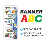 BUNTING ABC ( ANAK YANG baik LAGI CERDIK )