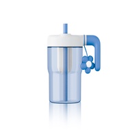 Bình nhựa tritan LocknLock Handy Infuser Bottle ABF916 dung tích 770ml kèm ống hút và hoa trang trí