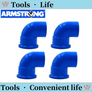PVC BLUE ELBOW WITH THREAD