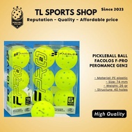 Facolos F-Pro Gen 2 Performance, PPA Competition Standard Pickleball - 40 Holes USAP, UPA-A