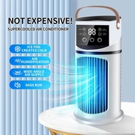 Kipas Meja Mist Air Cooler Oscillating 6 Speed 300ml Tank USB Powered Senyap 36dB 10sqm Personal Coo