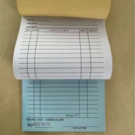 Carbonized receipt invoice commercial receipt official receipt invoice