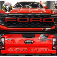 1 Set Ford Ranger Raptor Grill Wording Sticker for Ford Raptor 2023 2024