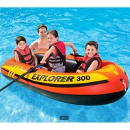 INTEX 58331 1.85M / 58332 2.11M / 58329 / 58354 Explorer Inflatable Double Kayak Canoe Float Boat Bo