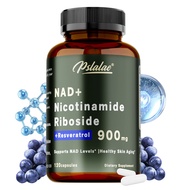 Pslalae Supplement Alternative - Liposomal NAD Supplement with Resveratrol - High Purity NAD Supplem