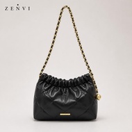 ZENVI Chloe Bag | Beg Bahu Wanita Premium Quilted Chain Shoulder Bag
