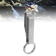 Heavy Duty Belt Key Holder  Stainless Steel Loop Ring with 2 Rings for Outdoor