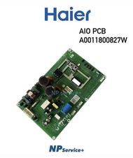 บอร์ดนอกแอร์ไฮเออร์|AIO PCB|A0011800827W|Haier|บอร์ดคอยล์ร้อน|อะไหล่แท้100%|สามารถใช้ได้กับรุ่น HSU-