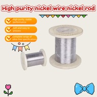 High Purity Nickel Wire - Soft Annealed Pure Ni Wire, Diameter 0.03-4mm, N4/N6 Grade, Weldable & Con