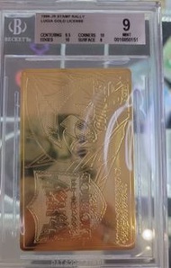 放 ptcg ⚠️ 1999 Pokemon JR Stamp Rally Lugia 洛奇亞 利基亞 金卡 BGS 9