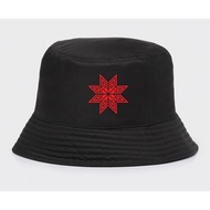 MERAH Bucket Hat Dewa 19 Red Logo Ahmad Dhani
