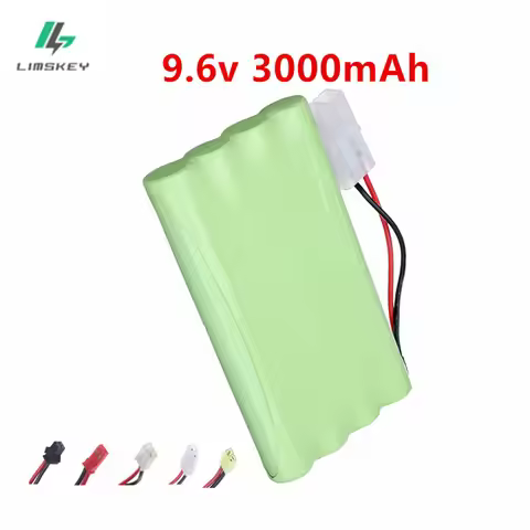 Upgrade 9.6v 3000mah NiMH Battery AA For Rc Toys Cars Tank Truck Robots Guns Boats AA Ni-MH 9.6v Rec