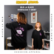KashionApparel MLB LA Black - Oversize Fit Unisex T-Shirt From BKK, Back Printed MLB LA logo, Top T-