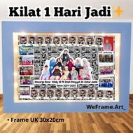Farewell frame, memories frame/ memories gift/ farewell gift/