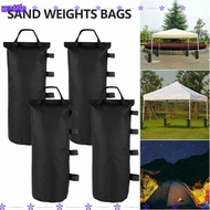 WA-SPORT 1/4Pcs Tent Sandbag, Black Canopy Garden Gazebo Foot Leg, Portable with Handle Party Tent S