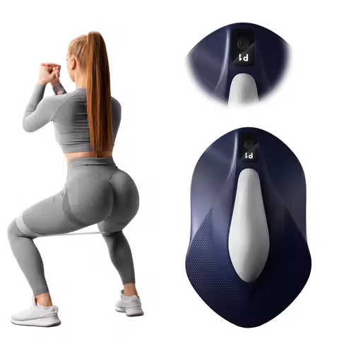 Pelvic Floor Muscle Trainer Ergonomic Kegel Training Device 800mAh Muscle Strengthening Exerciser Wi