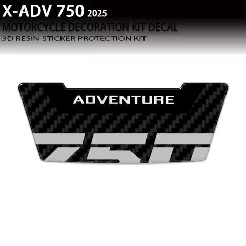 Motorcycle 3D resin sticker compatible with For Honda 2025 X-ADV 750 frontal lobe protection