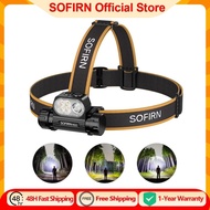 SOFIRN HS22 2500lm Headlamp Stepless Color Temperature Adjustment SFT25R LED 6000K Light With 2700K 